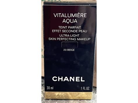 chanel vitalumière aqua 20 beige|VITALUMIÈRE AQUA Ultra.